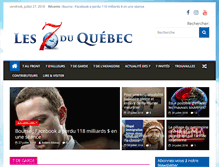 Tablet Screenshot of les7duquebec.com